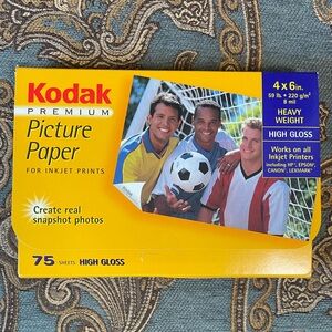 Kodak Premium Photo Picture Paper 4 x 6
